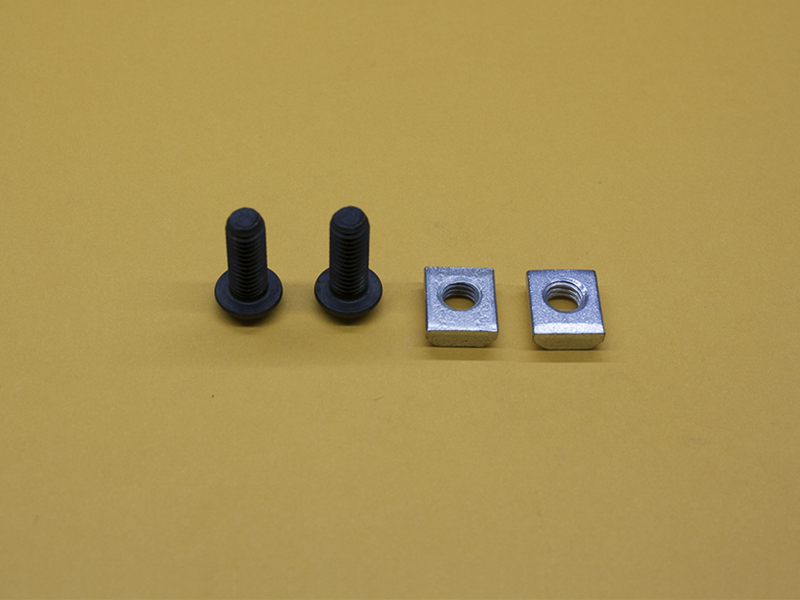 10 Series – (2x) M6 x 16mm Button Head Screws & (2x) Standard T-Nuts