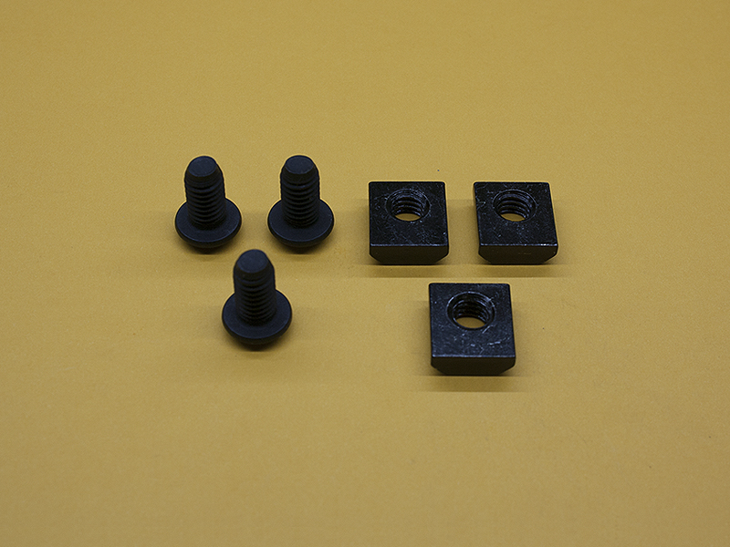 (3) 5/16-18 x 5/8″ Button Head Screws, (3) Standard T-Nuts