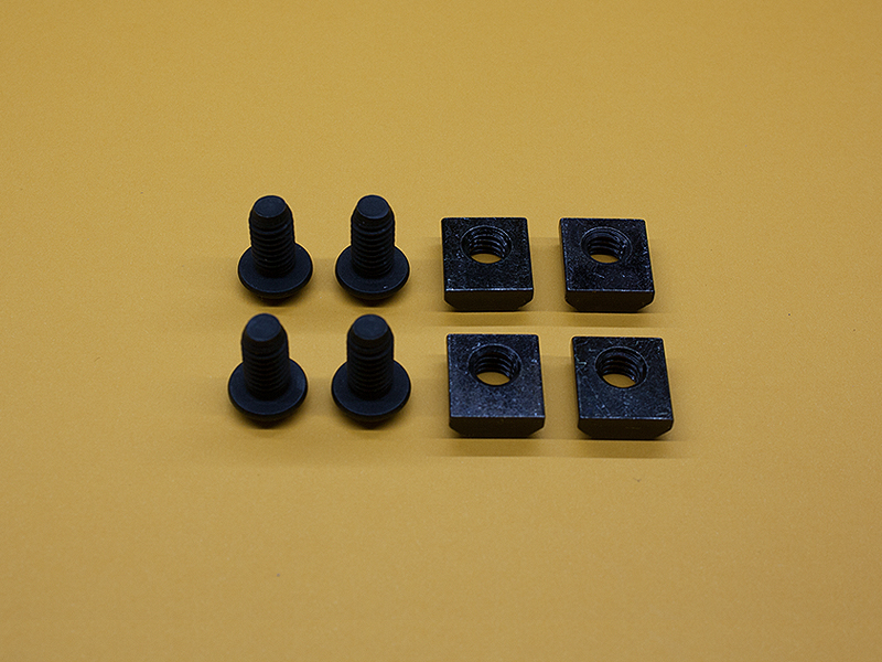 (4) 5/16-18 x 5/8″ Button Head Screws & (4) Standard T-Nuts
