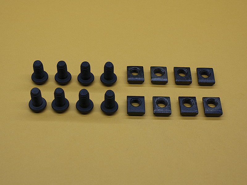 (8) 1/4-20 x 1/2″ Button Head Screws & (8) Standard T-Nuts