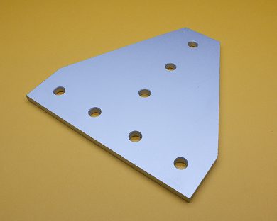 (JP-015-Q) 15 Series 7 Hole TEE Joining Plate